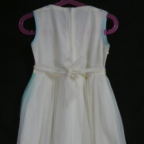 Floral Sleeveless Dress | size 24 months | Zip-Up Back Closure - Picture 13 of 16